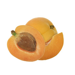 apricot isolated