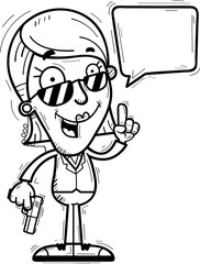 Cartoon Agent Talking