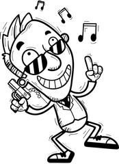 Cartoon Agent Dancing