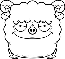 Evil Cartoon Ram