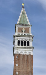San Marco bell tower in Venice, Italy