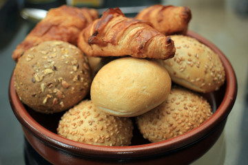 Assortment of fresh bread