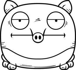 Bored Cartoon Tapir