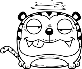 Drunk Cartoon Tiger