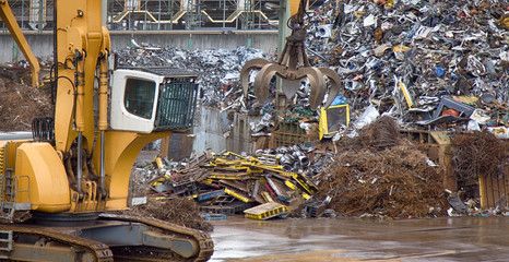 Enterprise for collection and recycling of scrap metal