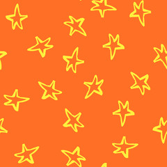 Fototapeta na wymiar seamless stars pattern