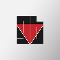Initial Letter GB Logo Design