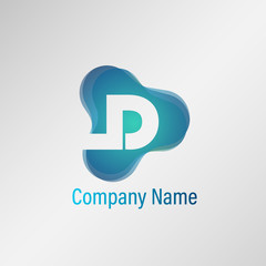 Letter D Logo Template Vector Design
