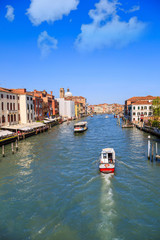 Public scene of Grand Canal