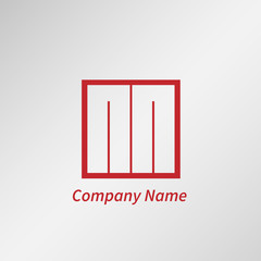 Initial Letter NN Logo Template Vector Design