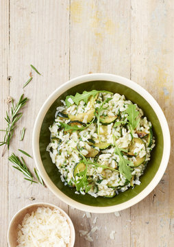 Risotto de courgettes