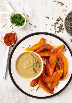 Potimarron et cr&egrave;me de lentilles