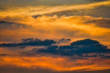 Sunset clouds