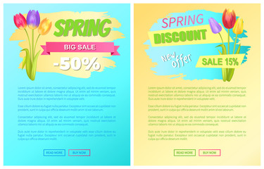 Spring Big Sale Discount New Offer Premium Posters