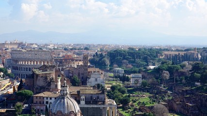 Rom Stadtpanorama, Weitblick über die ewige Stadt