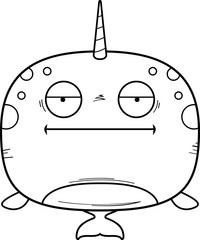 Bored Cartoon Narwhal © corythoman