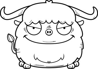 Evil Cartoon Yak