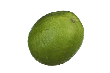 fresh guava isolated on white background