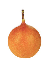 sweet granadilla isolated on white background