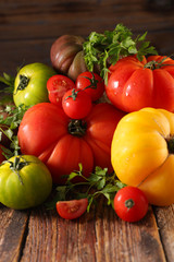 different sort of tomatoes