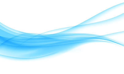 Abstract Colored Wave on Background. Vector Illustration