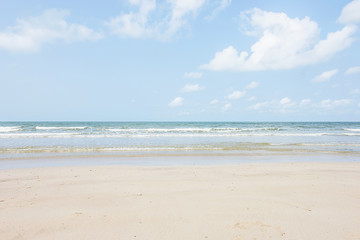 Sandy beach for background.
