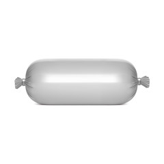 Photorealistic polyethylene packaging for sausage