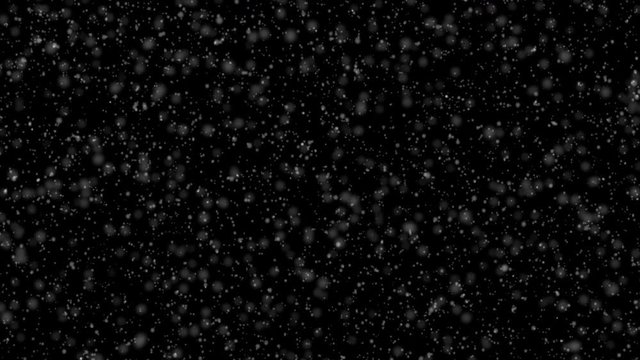 heavy snow falling animation can simple to add on any video footage