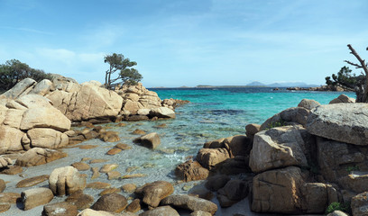 Spiagge di Capriccioli - Bucht an der Smaragdküste auf Sardinien
