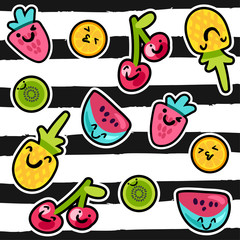 Summer Fruits Patterns