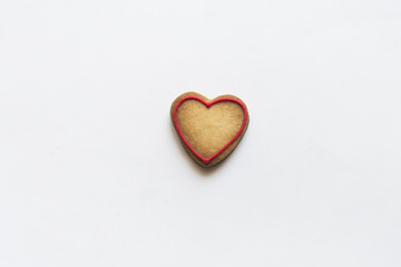 Decorating Christmas Cookies with Icing ISOLATED
