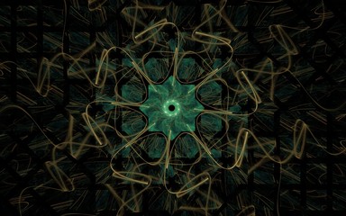 digital generated image in the form of abstract geometric shapes of various shades and colors for use in web design and computer graphics