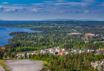 Fototapeta na wymiar City of Östesund in Sweden