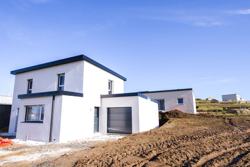 Maison en construction
