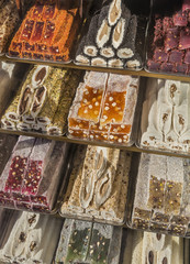 Like works of art, Turkish desserts are created in a very colorful  way