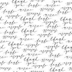 thank you seamless background