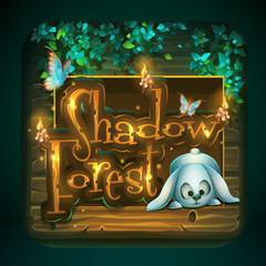 Icon for game user interface Shadowy forest
