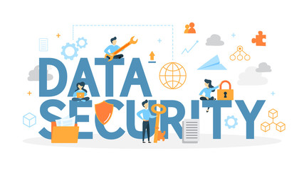 Data security concept.