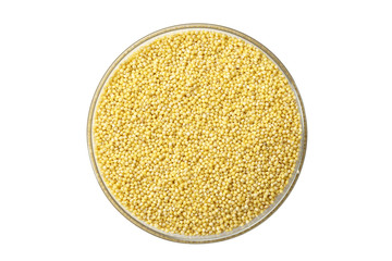 millet cake isolated