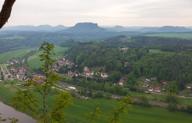 Saxon Switzerland National Park.  Is a National Park in the German Free State of Saxony, near the Saxon capital Dresden.