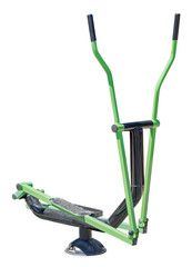 sports equipment on white