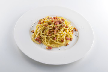 Pasta dish Spaghetti carbonara