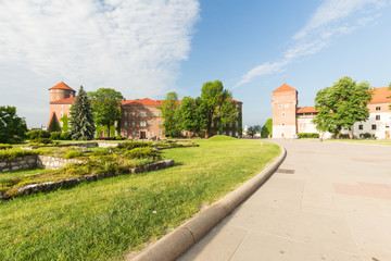 Fototapeta premium Krakow, historical architecture of the city