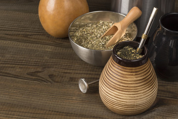yerba mate drink