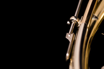Naklejka premium Part of a French horn