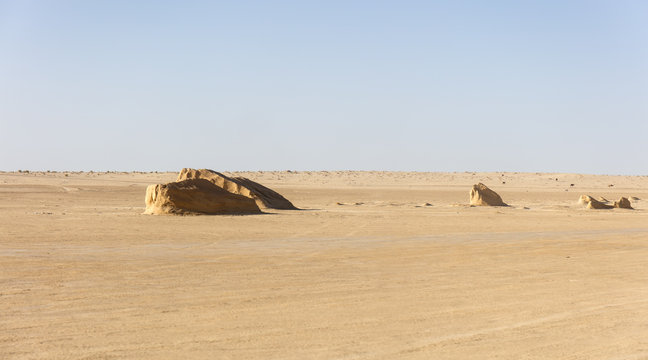 hot day in the Sahara desert