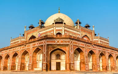 Zelfklevend Fotobehang Humayun's Tomb, a UNESCO World Heritage Site in Delhi, India © Leonid Andronov