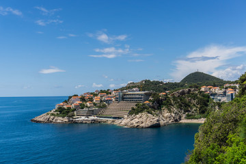 Naklejka na ściany i meble Dubrovnik coast, Croatia