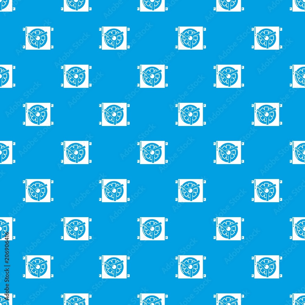 Poster dynamo car detail pattern vector seamless blue repeat for any use