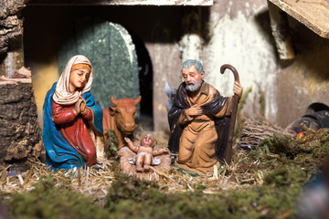 Nativity figurines